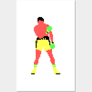 The Greatest Boxer - Pixel Art CGA Palette Posters and Art